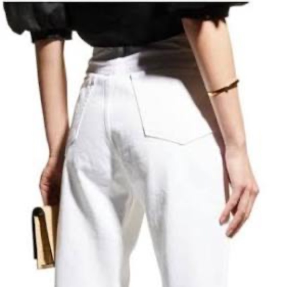 FRAME Le Original Front Cuff Cropped Jeans - Picture 3 of 4